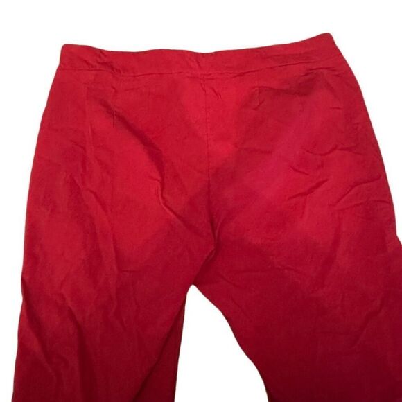 Lane Bryant Red Ankle Pants Sz 20 - Picture 3 of 4